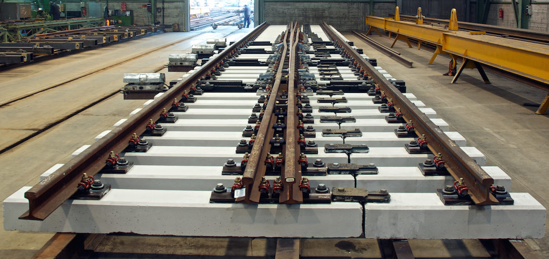 Amurrio Ferrocarril y Equipos supplies the high speed turnouts for the Meca – Medina line.