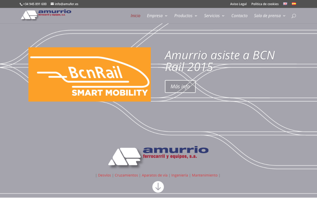 Amurrio presenta su nuevo sitio web con una imagen renovada
