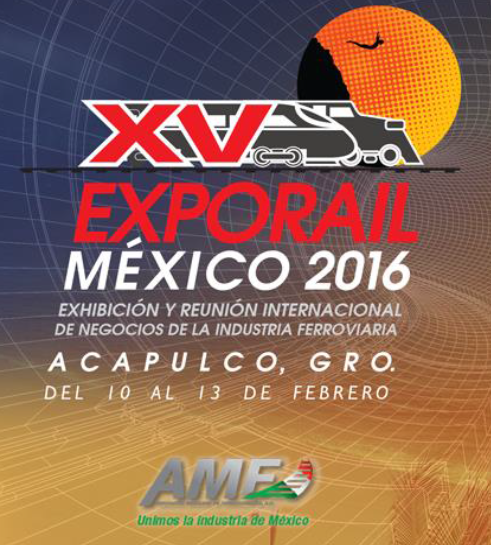 Amurrio will participate in Expo Rail Mexico, February 10-12, 2016.