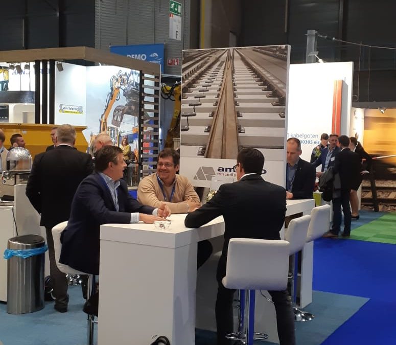 Amurrio en RailTech Europe 2019, en Utrech