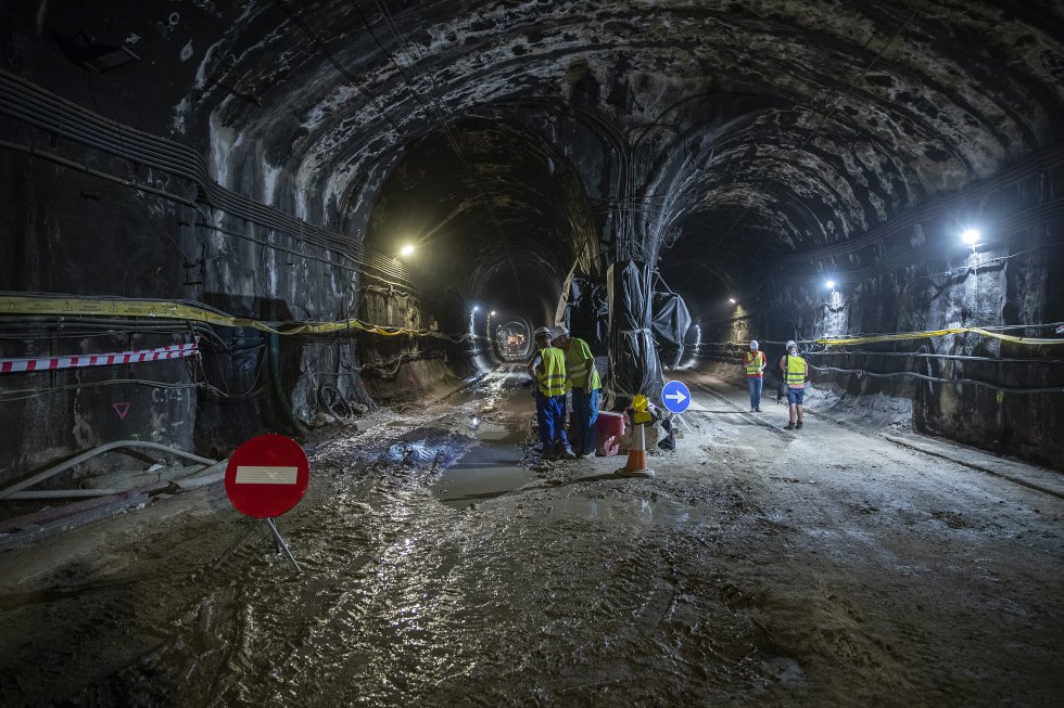 Amurrio ha suministrado ya los primeros aparatos de vía del Túnel de Recoletos