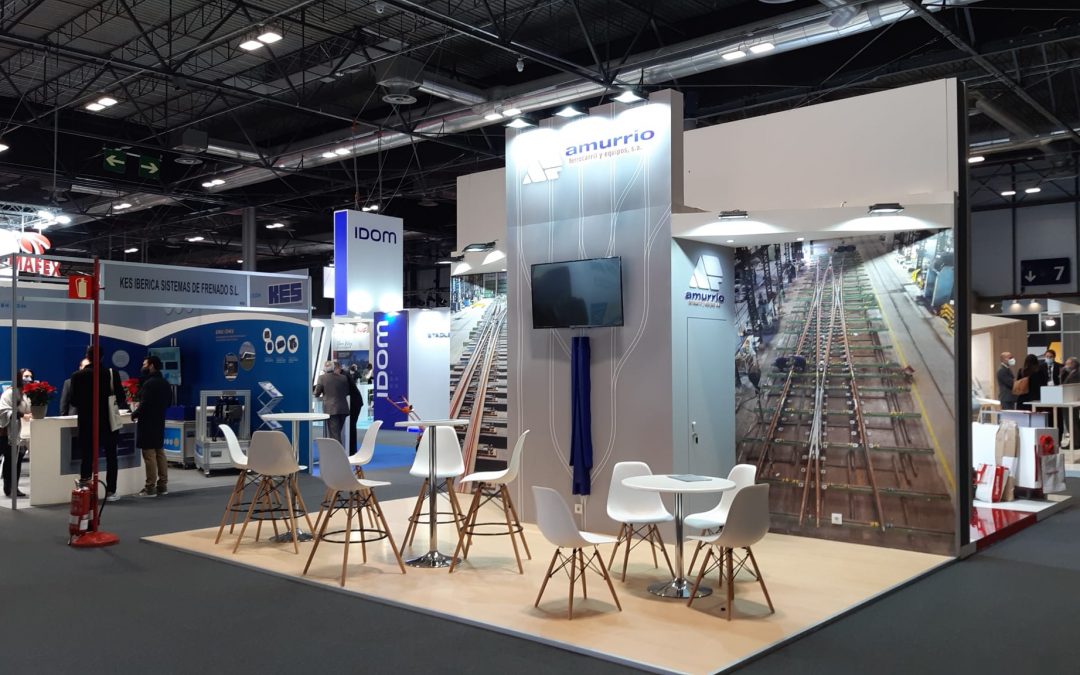Amurrio’s stand at Rail Live 2021 is full of enthusiasm again